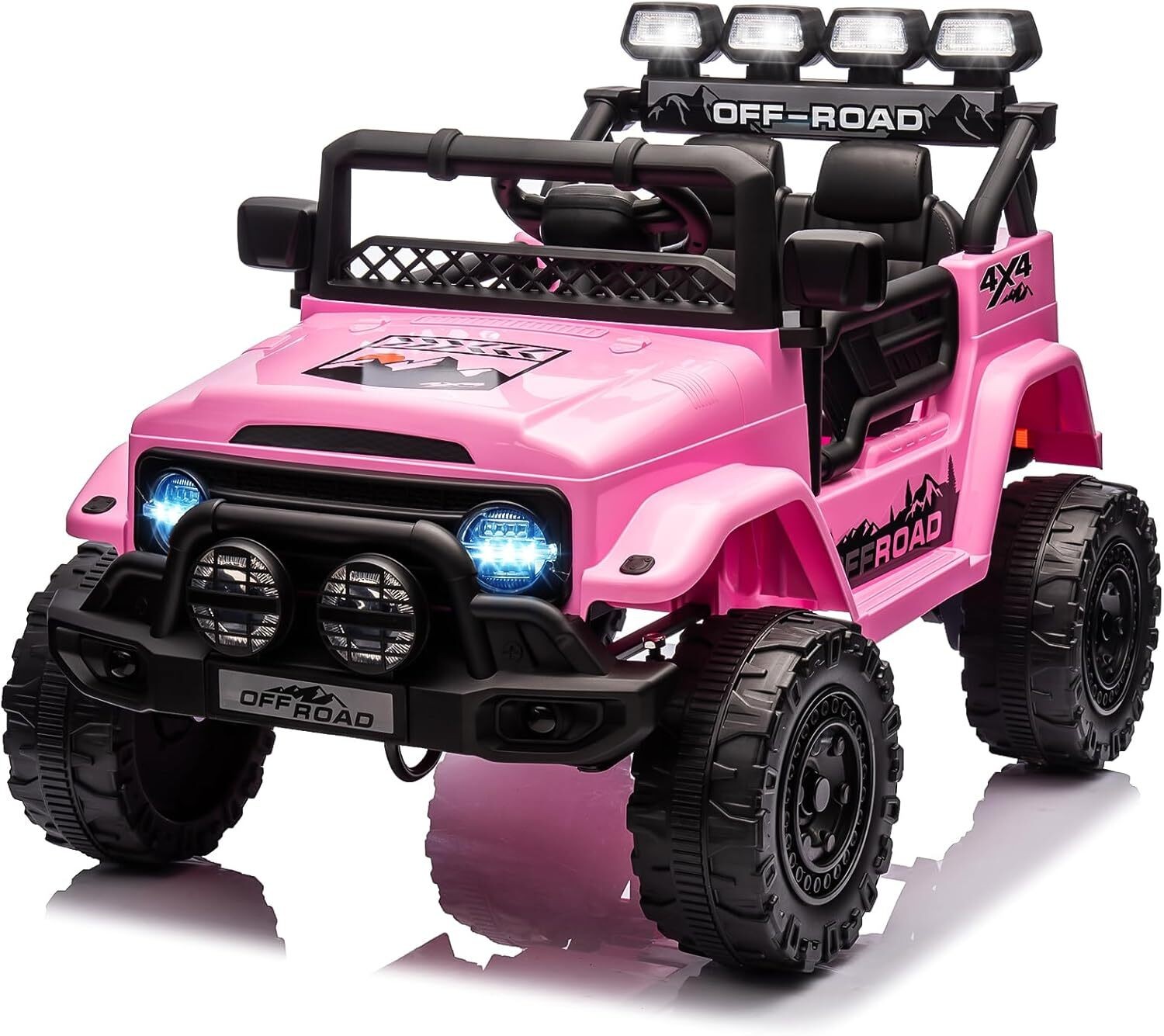 12V Electric Ride On Truck Car Toys w/Remote Control 3 Speed Music for Kids Xmas