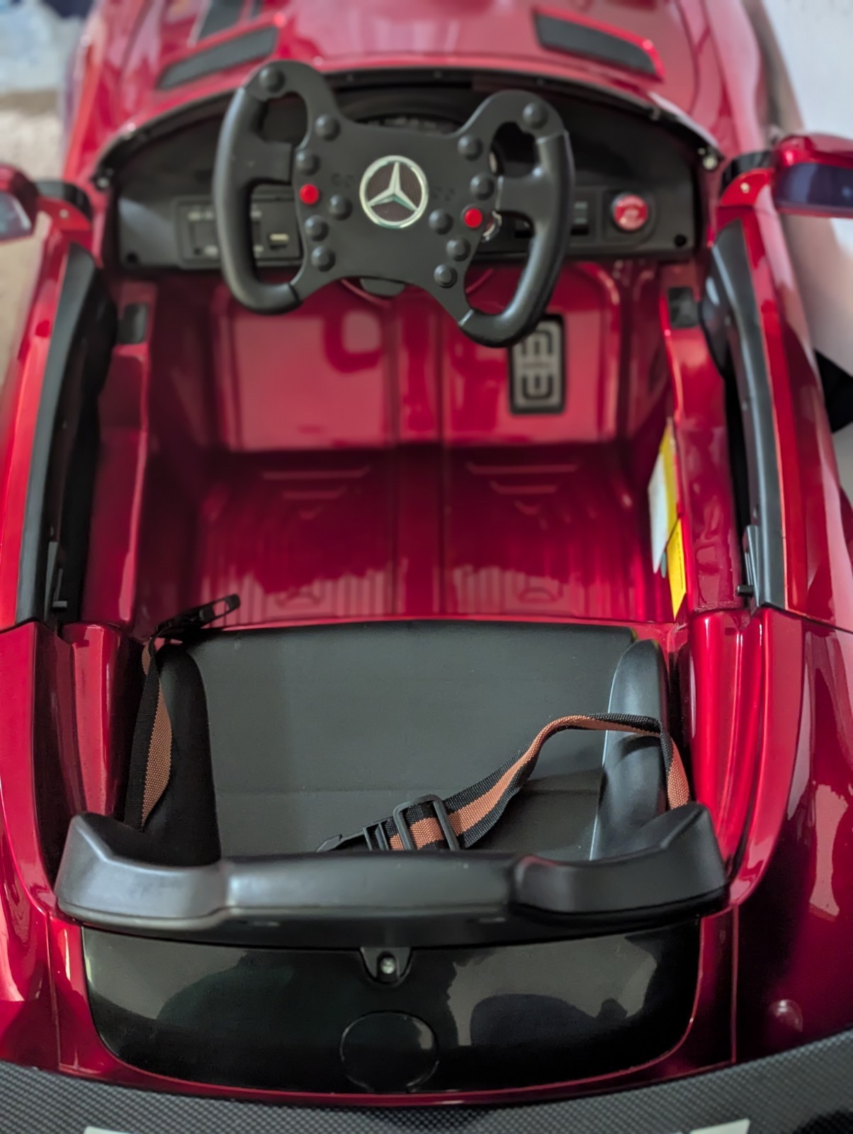 Kids 12V Ride On Car Licensed Mercedes Benz AMG GTR W/MP3 & REMOTE Control Red