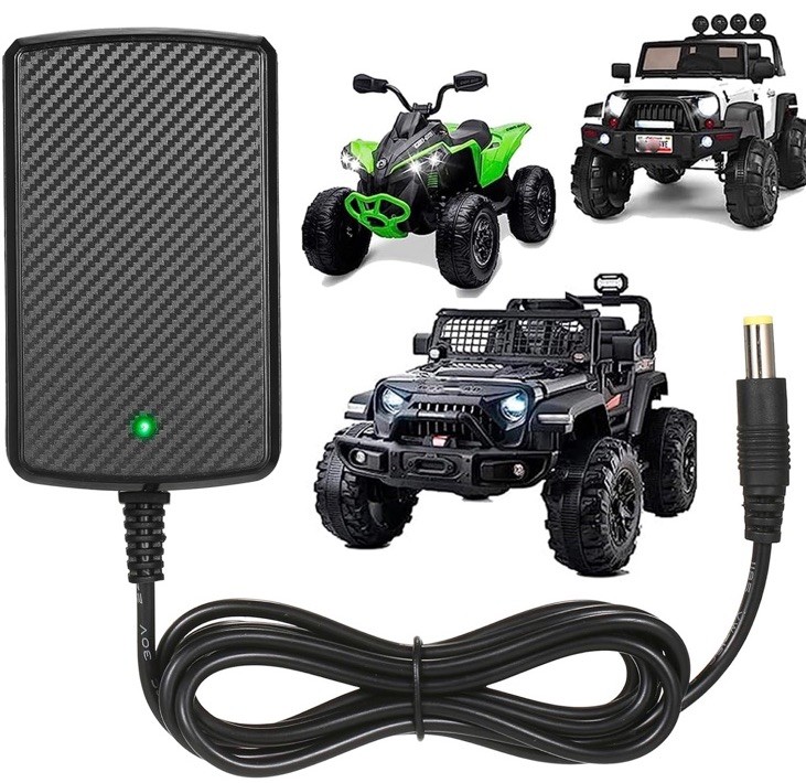 24V Charger for Kids Ride-On Car Toys – Wrangler SUV Jeep ATV Quad