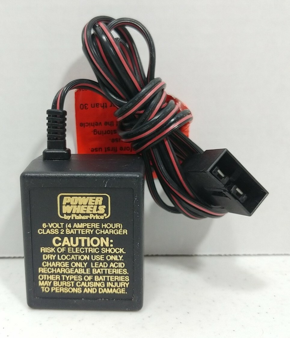 Power Wheels AC Charger Adapter Power Cord Model#040135 Part#00801-0976