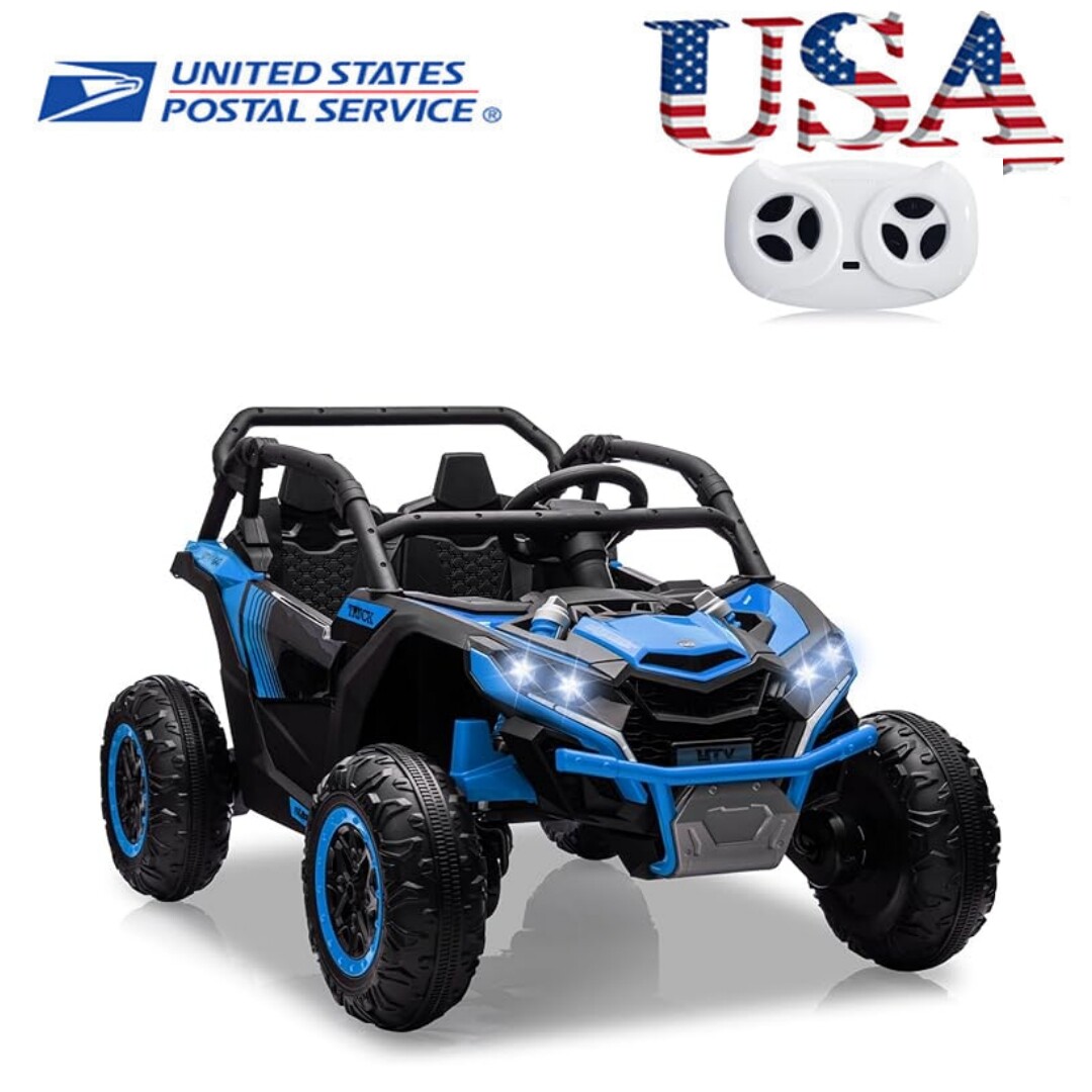 24V Ride on Toys for Big Kids w/Remote Control 4 Wheelers Bluetooth Music USA