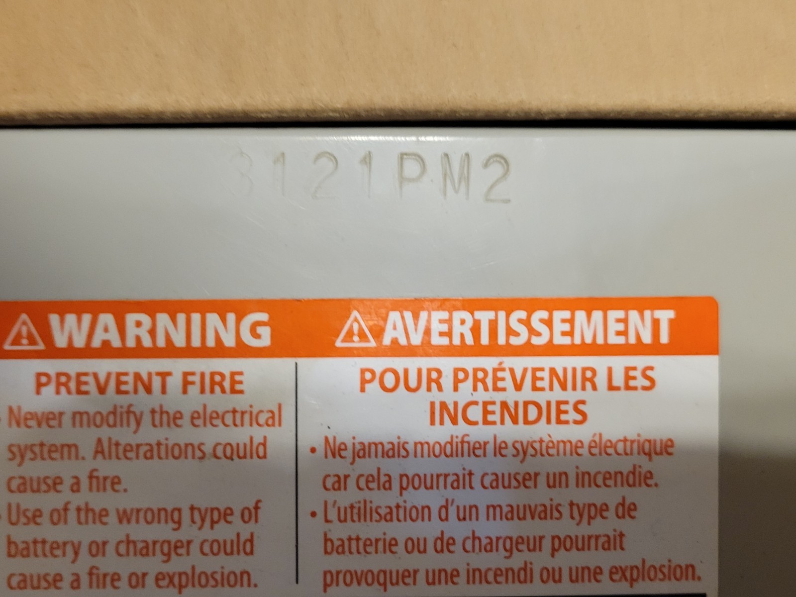 Power Wheels Gray Battery 12 Volt Expires June 2021 original Box Untested