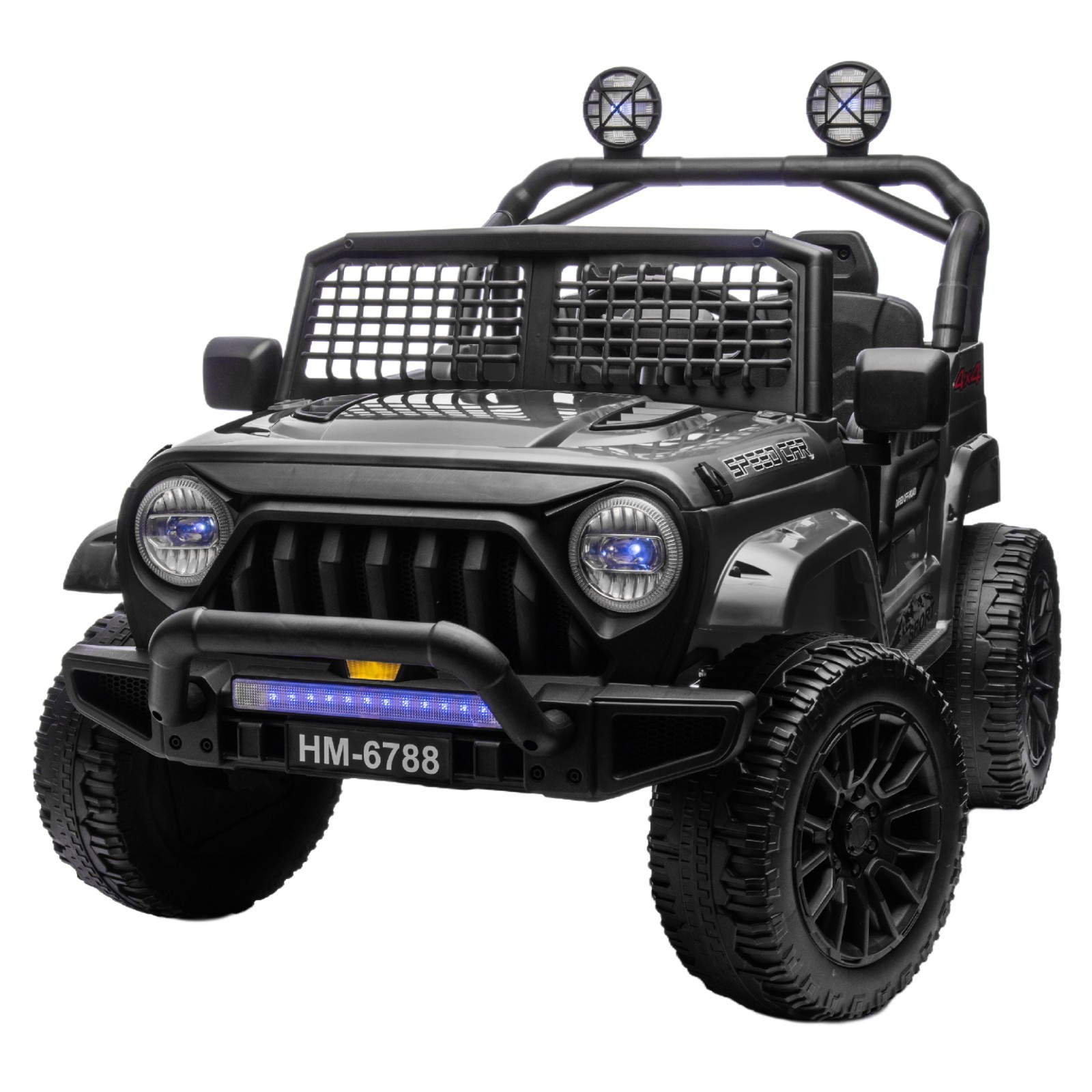 Kids Ride on Toy Car Parental Remote Control Electric 2-Seater Truck Xmas Gifts