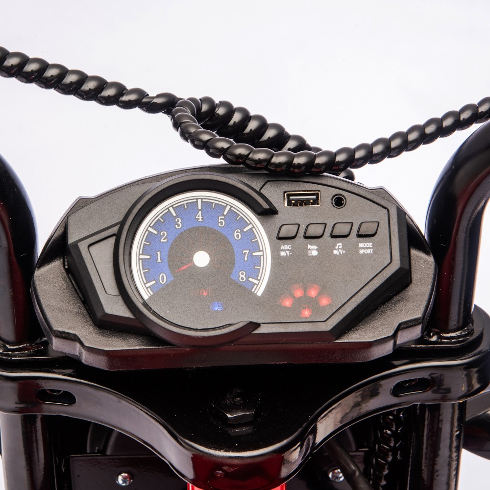 24V300W Kids Electric Motorcycle 14in EVA Wheels Dual Suspension