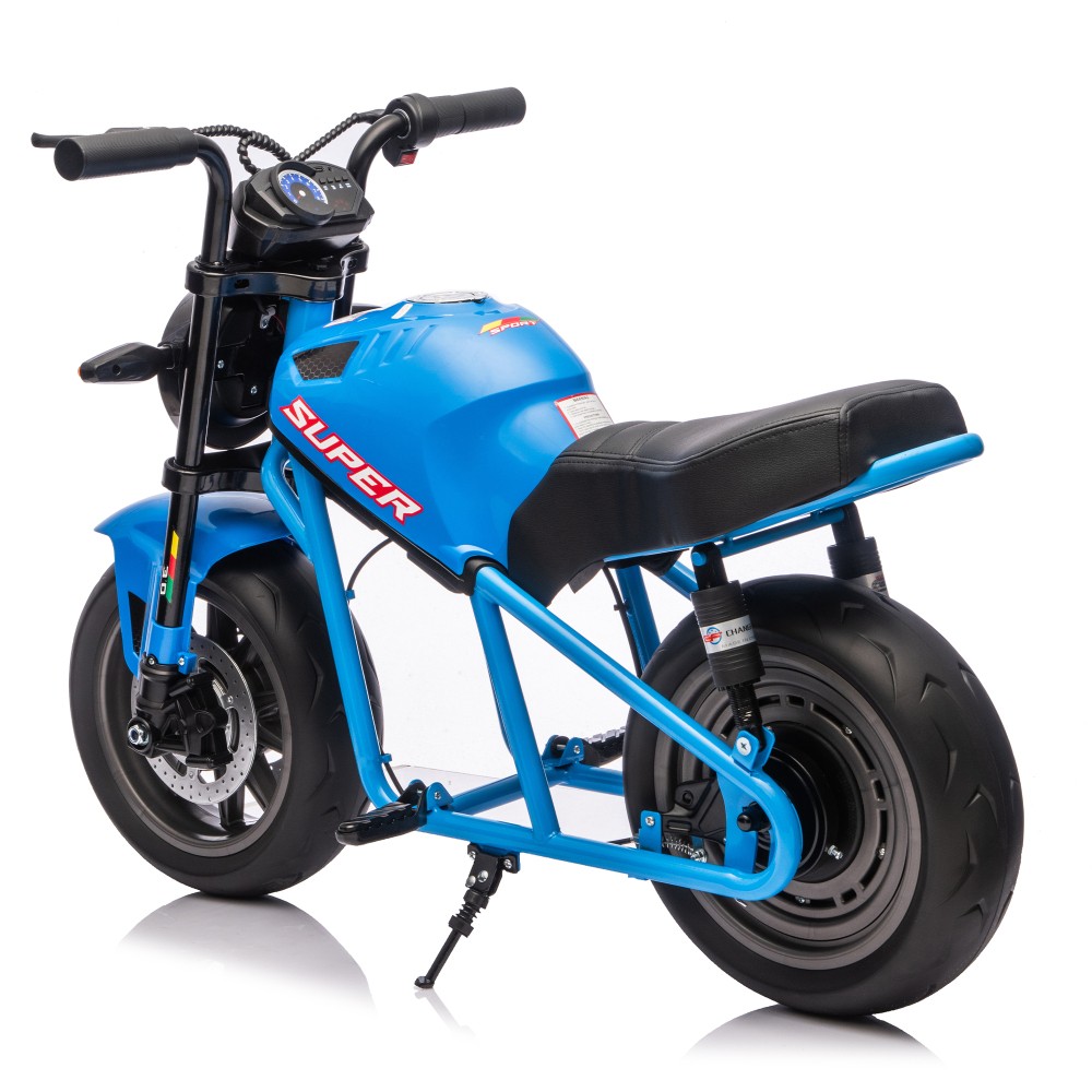 24V300W Kids XL Electric Toy Muscle Motorcycle 11.18MPH Dual Suspension