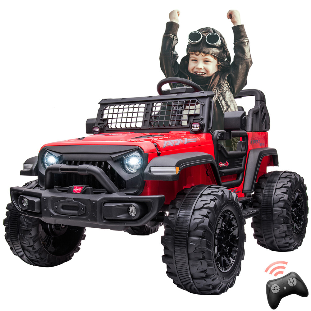 24V Ride on Car For Kids Electric Truck With Remote Control and Music Player