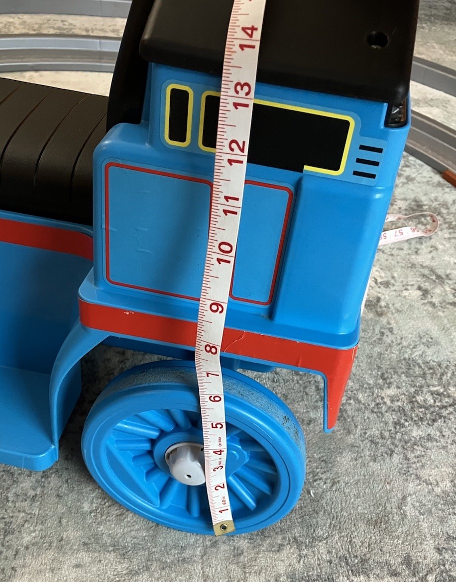 VTG Fisher Price Power Wheels Ride-on Thomas & Friends Thomas + Track BCK92-9963