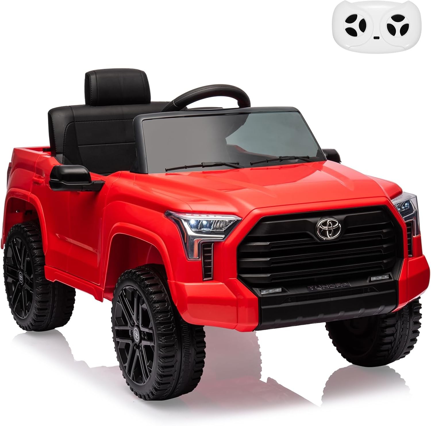 Kids 12V Ride On Truck,Off-Road Pickup w/ 2.4G RC,Electric Cars Toy for Boy Girl
