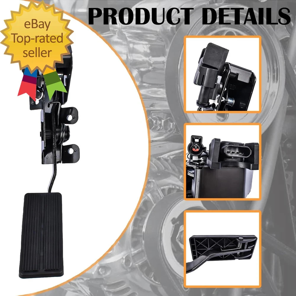 F81Z9F836AB Accelerator Gas Pedal & Sensor Fits for F250 F350 F450 F550 Excursio