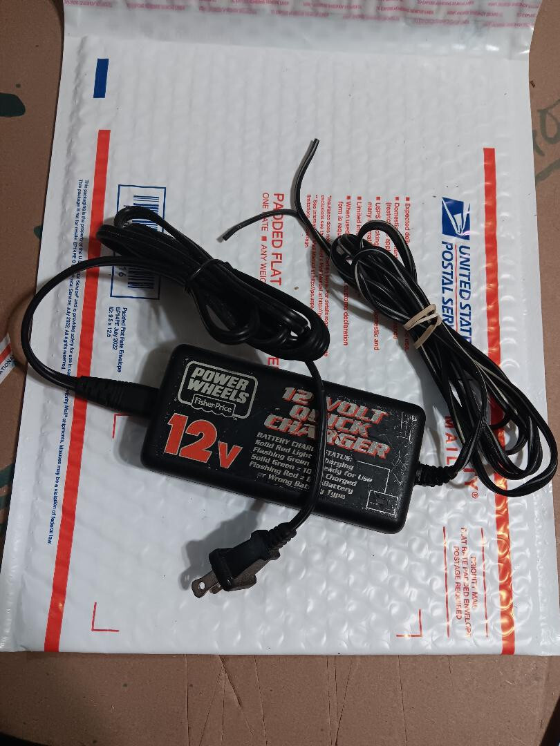 12V Quick Charger Kids Ride On Power Wheels for Lead Batteries ****Add Your Plug