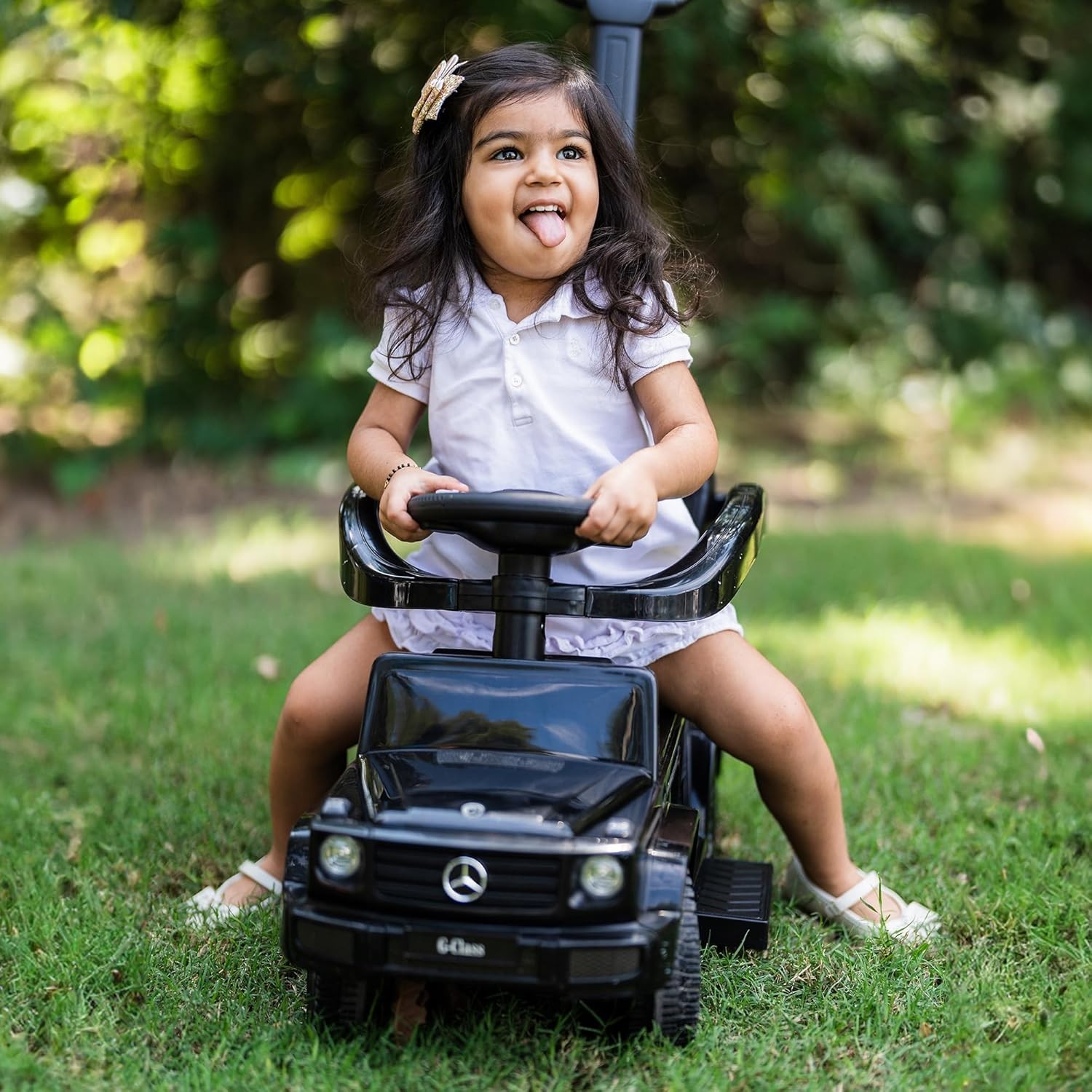 Mercedes G-Wagon Kids Push Car 3-in-1 for 1-3 – Playful Outdoor Fun