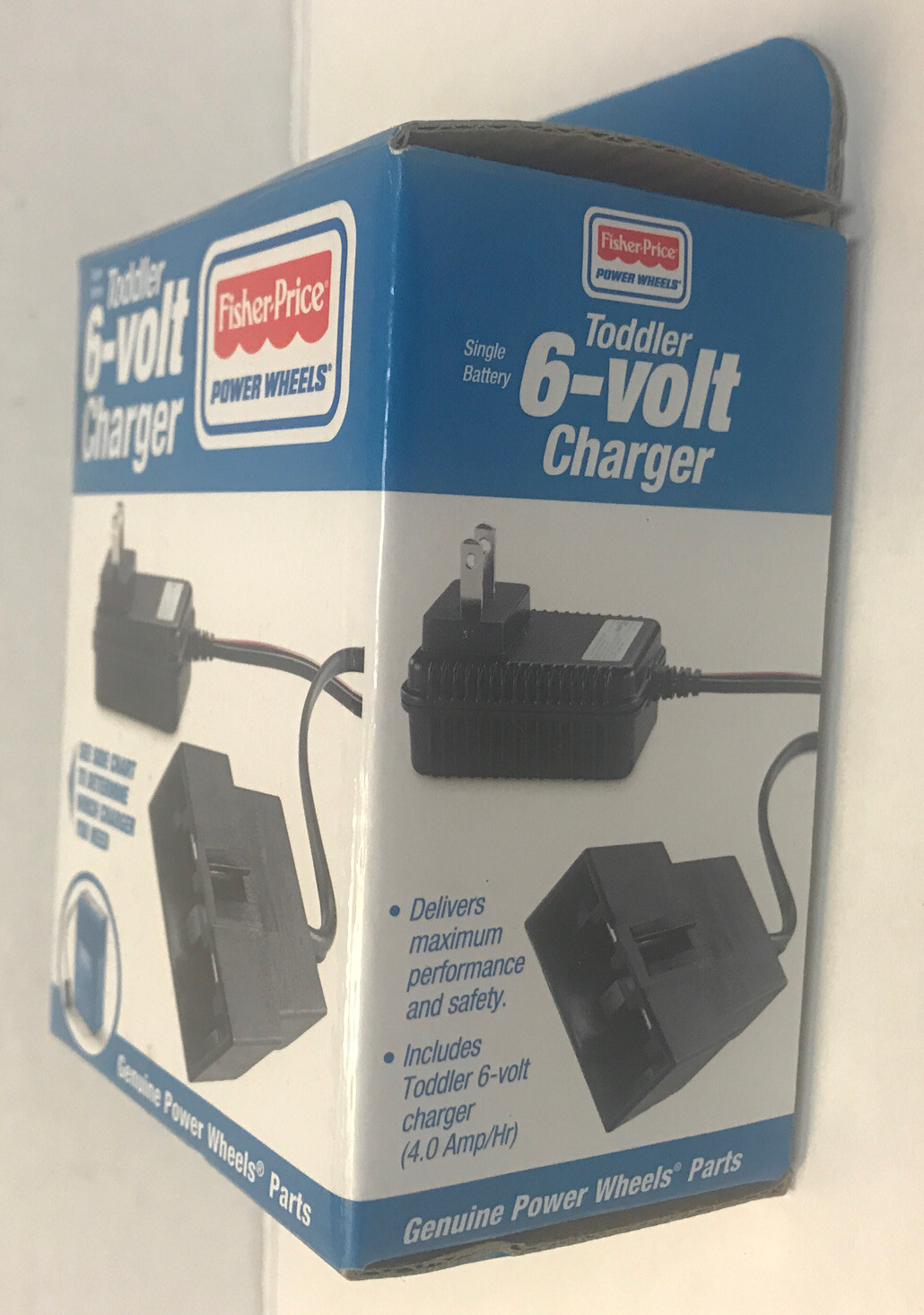 Fisher Price Power Wheels 6-Volt Battery Charger Toddler Blue P6829 6 Volt NEW