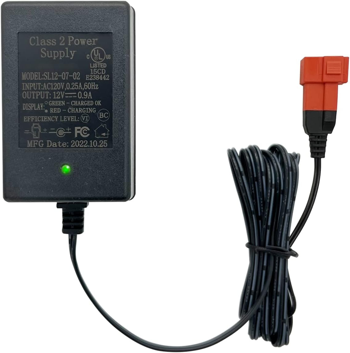 12 Volt Battery Charger for Ride on Toys 12V Kids Ride on Car Charger,12V