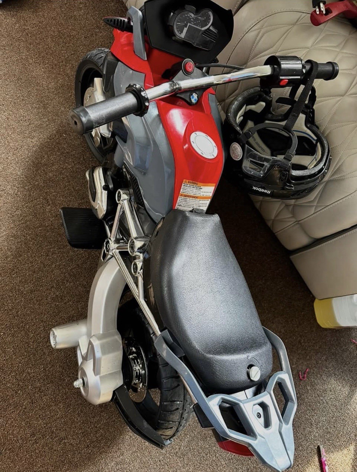 Rollplay BMW R1200 GS BMR200 Battery Powered Ride-On Toy Motorcycle
