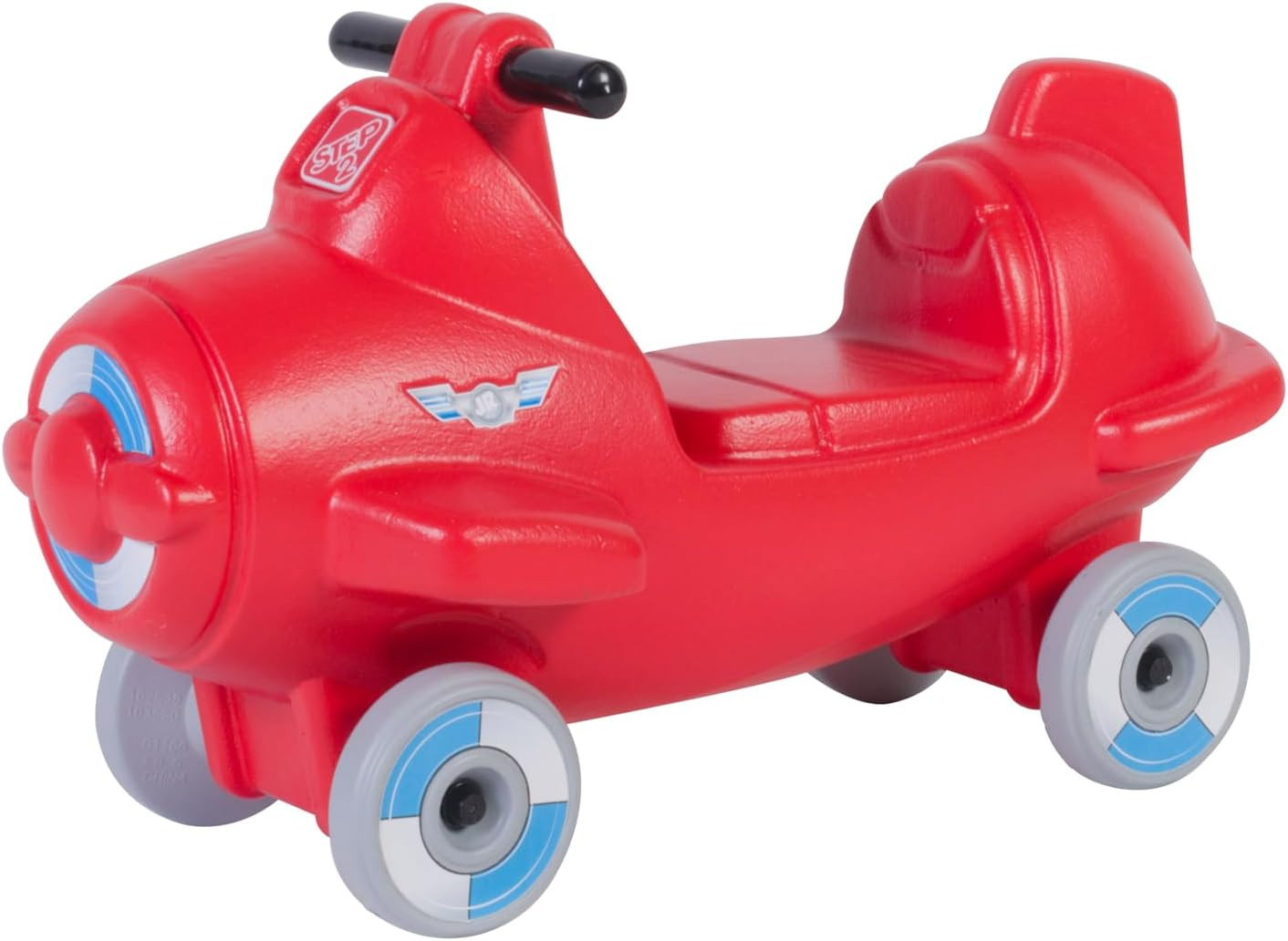 Step2 Sky Rider Kids Push Car, Foot Powered Ride on Toy, Practice Balance with 4