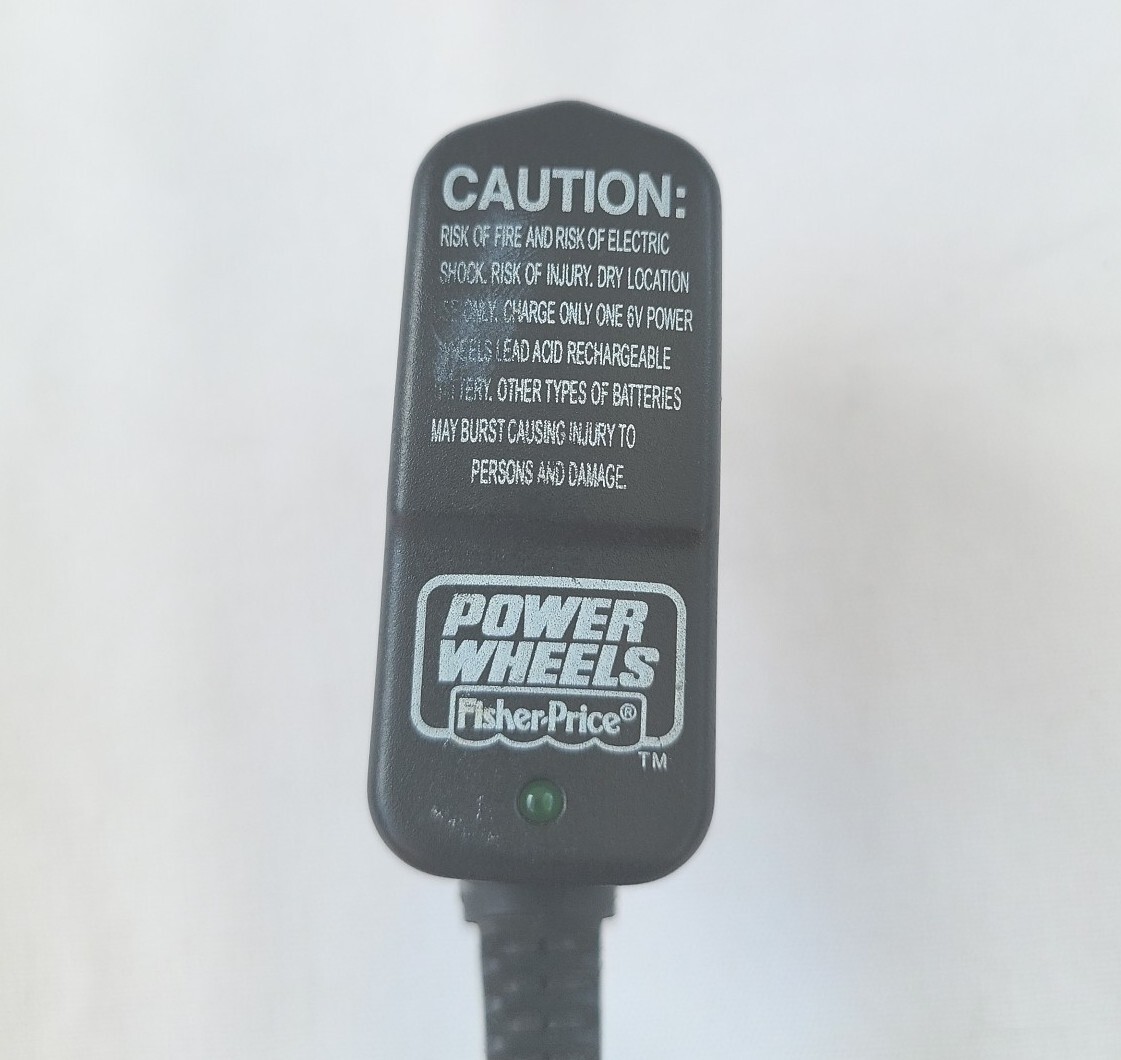 Fisher Price Power Wheels 6V Class 2 Battery Charger (00801-2042)