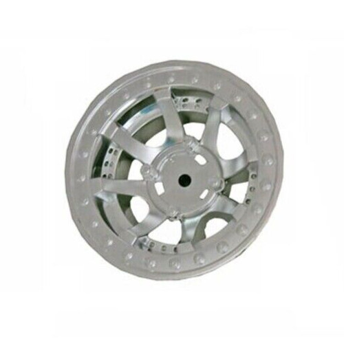 Genuine Power Wheels Part # W2602-6479 CHROME Front Rim/Hubcap for Dune *NOS*