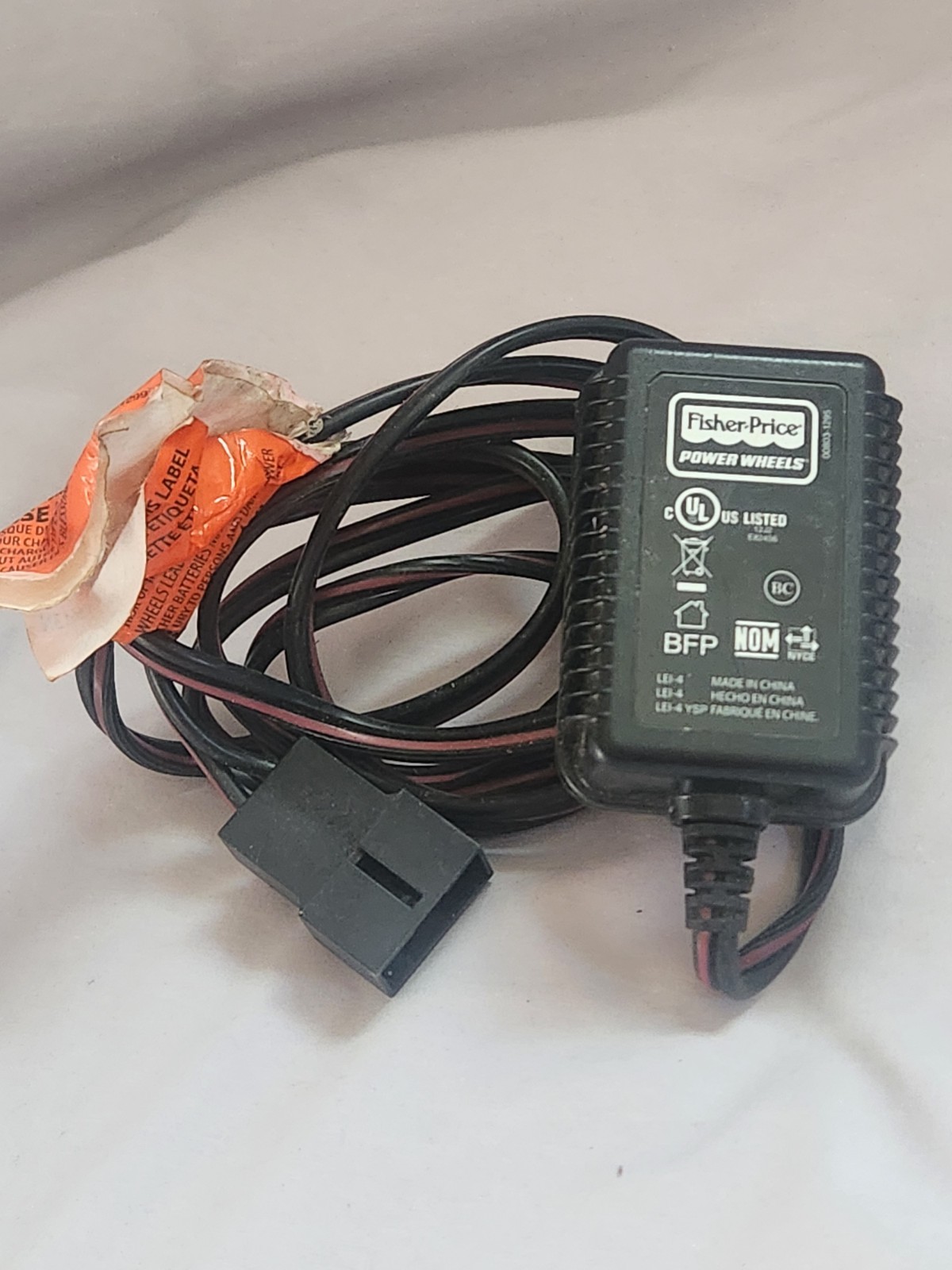 Fisher Price Power Wheels 00803-1295 12V Battery Charger Tested Works FastShip