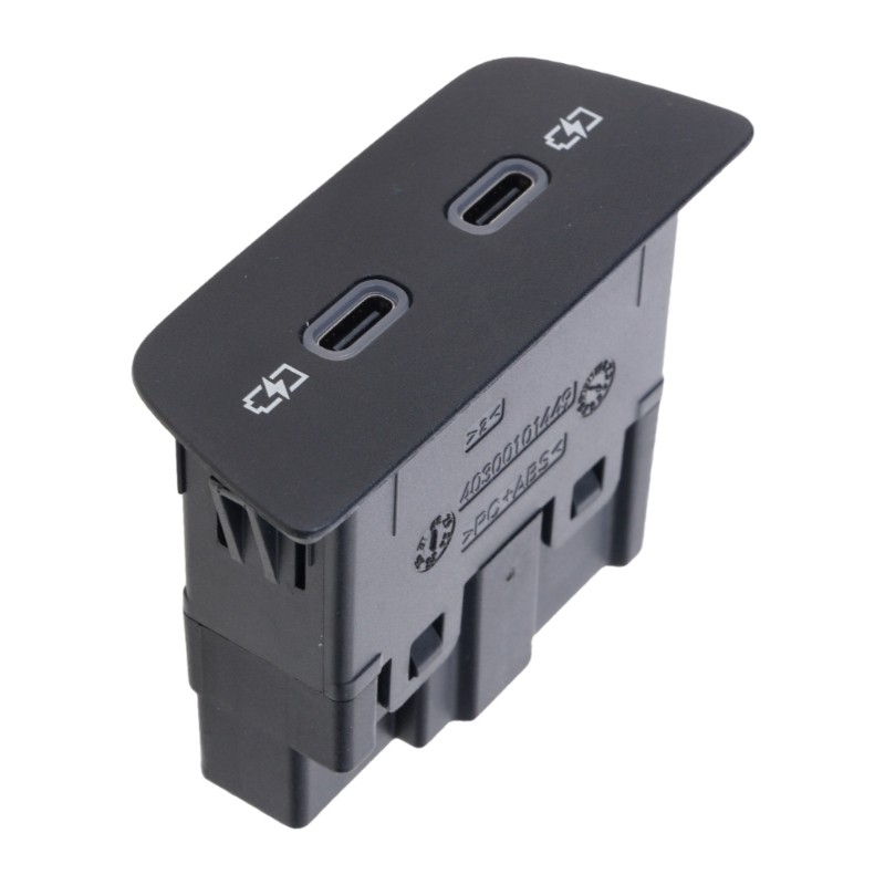 3G5035718A Double Type C Car Charging Port Interface Automotive Accessories