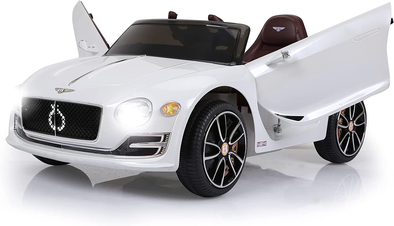 12V Kids Electric Ride on Car Toy Licensed Bentley Style w/ Remote Control LED