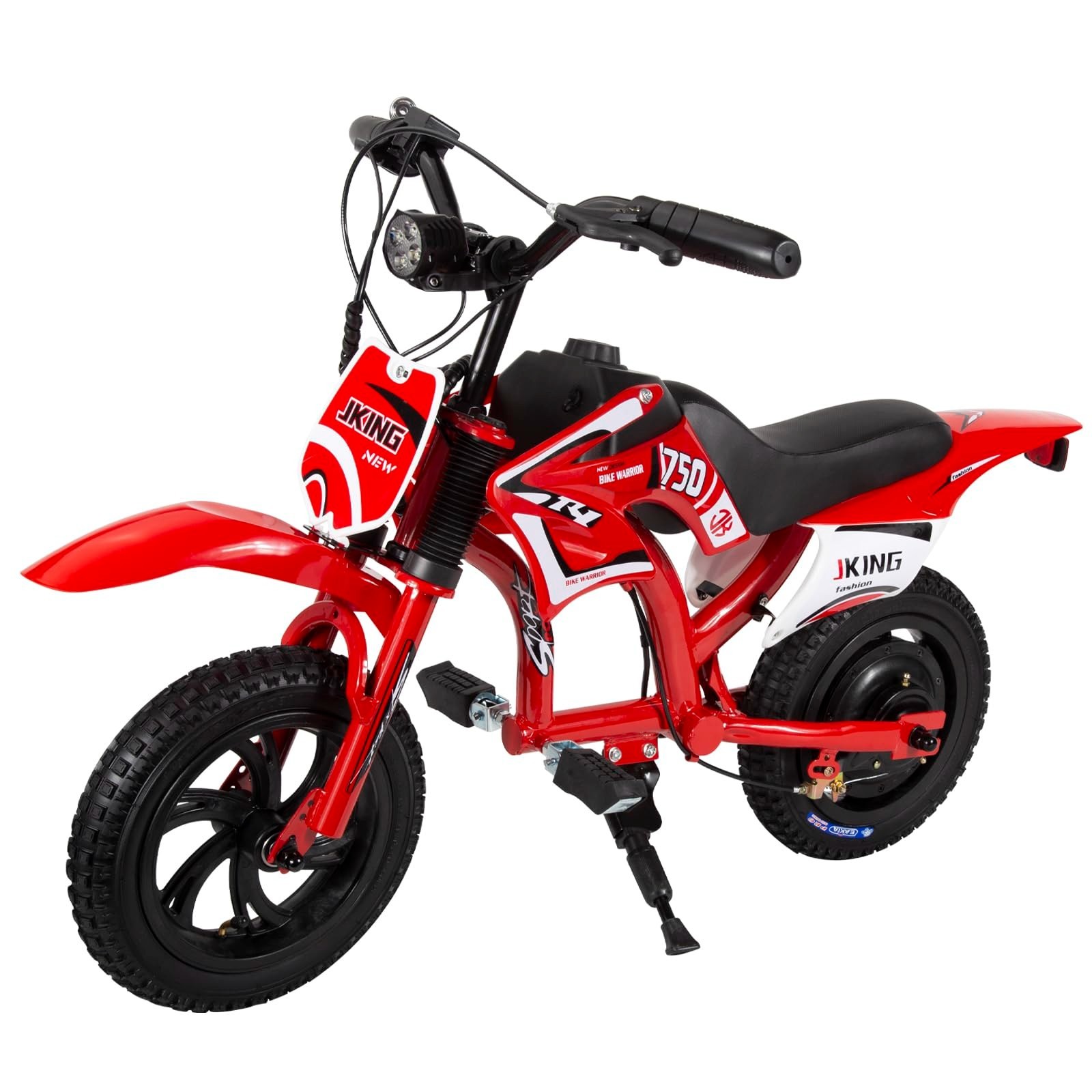 200W Kids Electric Motorcycle w/Twist-Grip Throttle,12″ Spring Suspension Newest