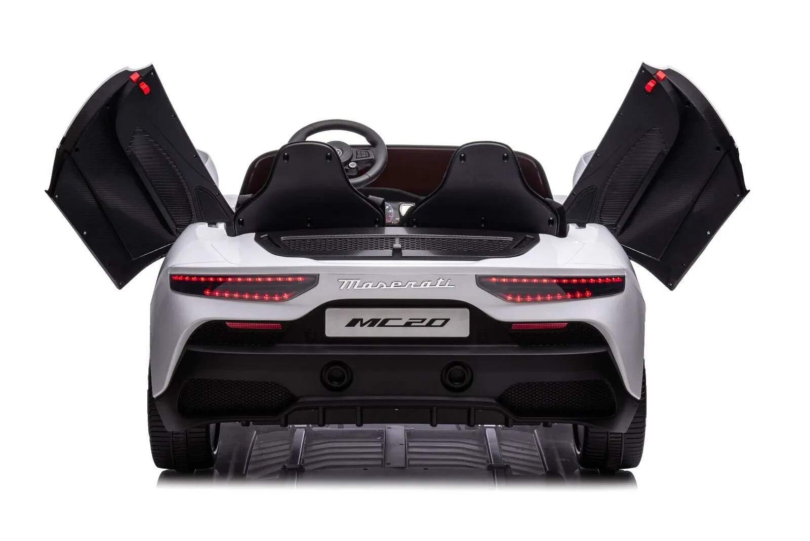 Freddo 4×4 Maserati MC20 2 Seater Ride on Car for Kids (White)