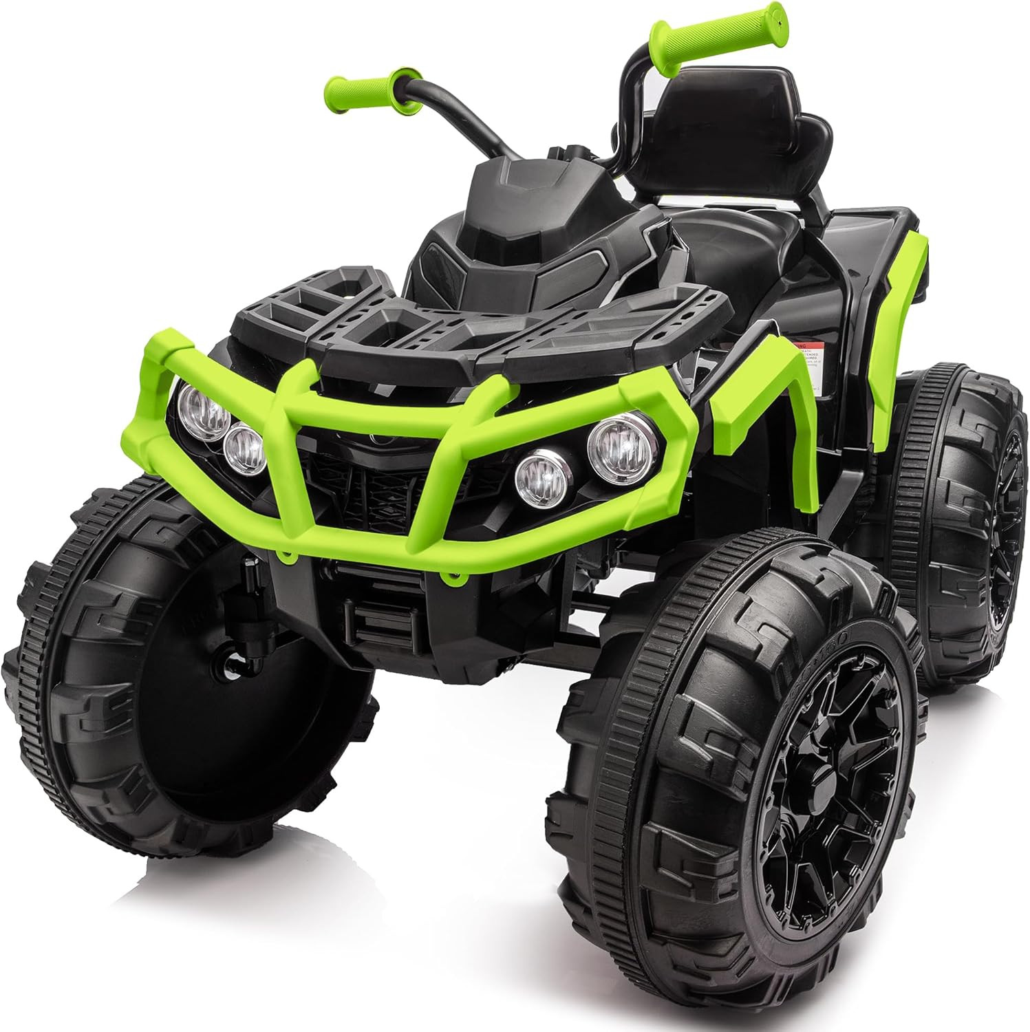 24V Kids ATV 4 Wheeler, Electric ATV Four Wheeler for Big Kids W/Wireless, 2X200
