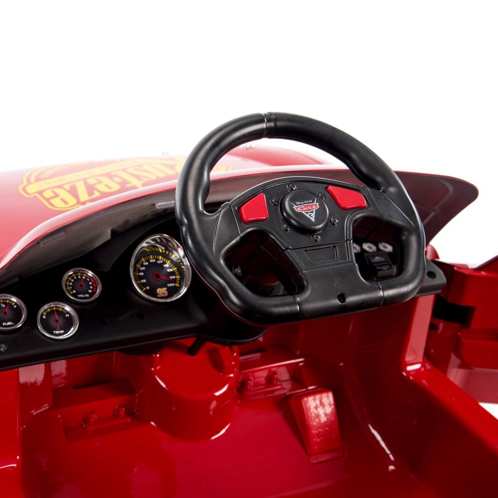 Cars Lightning McQueen Battery-Powered Vehicle w/ Sound Effects, Ages 3+
