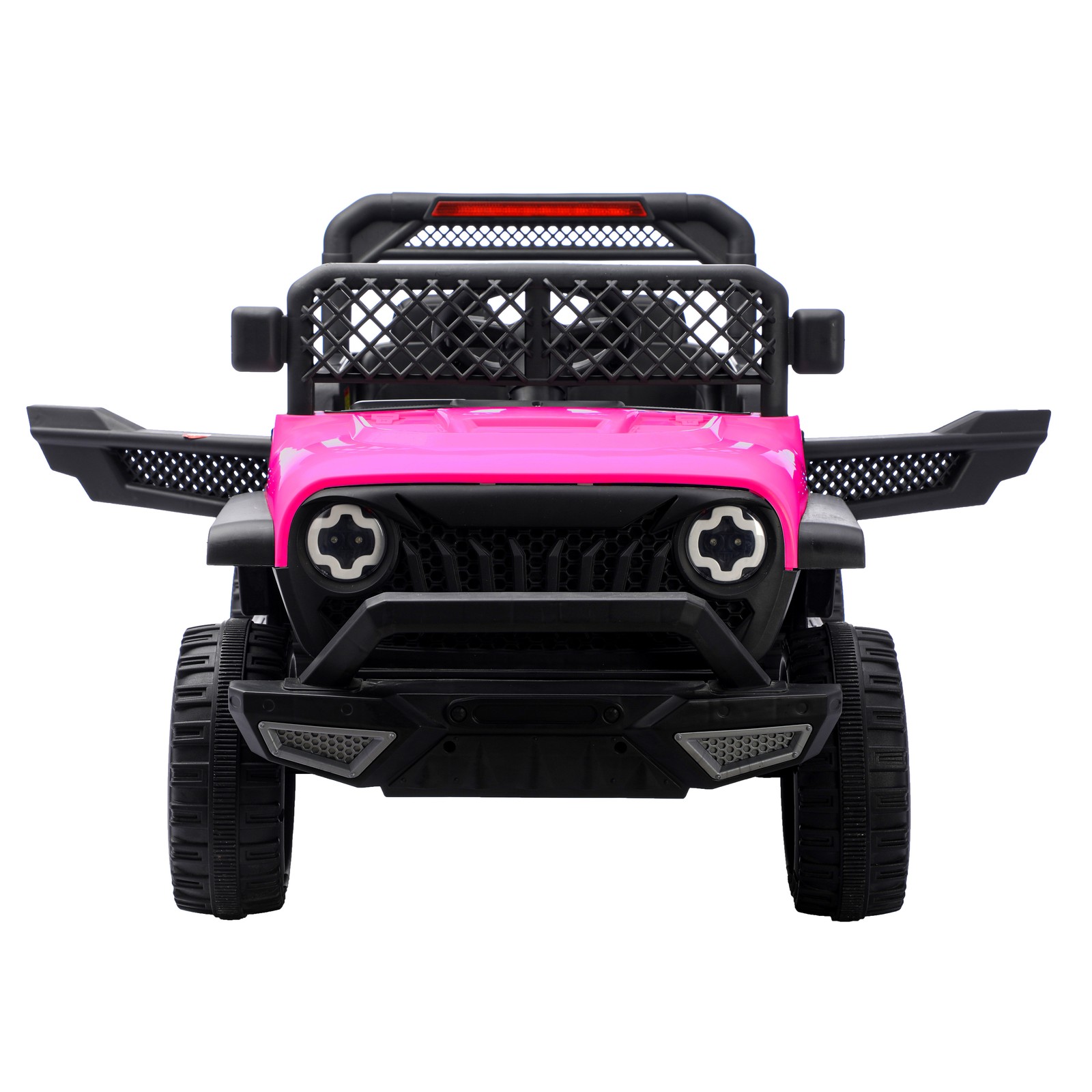 Ride on Car Kids Electric Car with Remote Control Swing for 3~6 Years Gift Pink