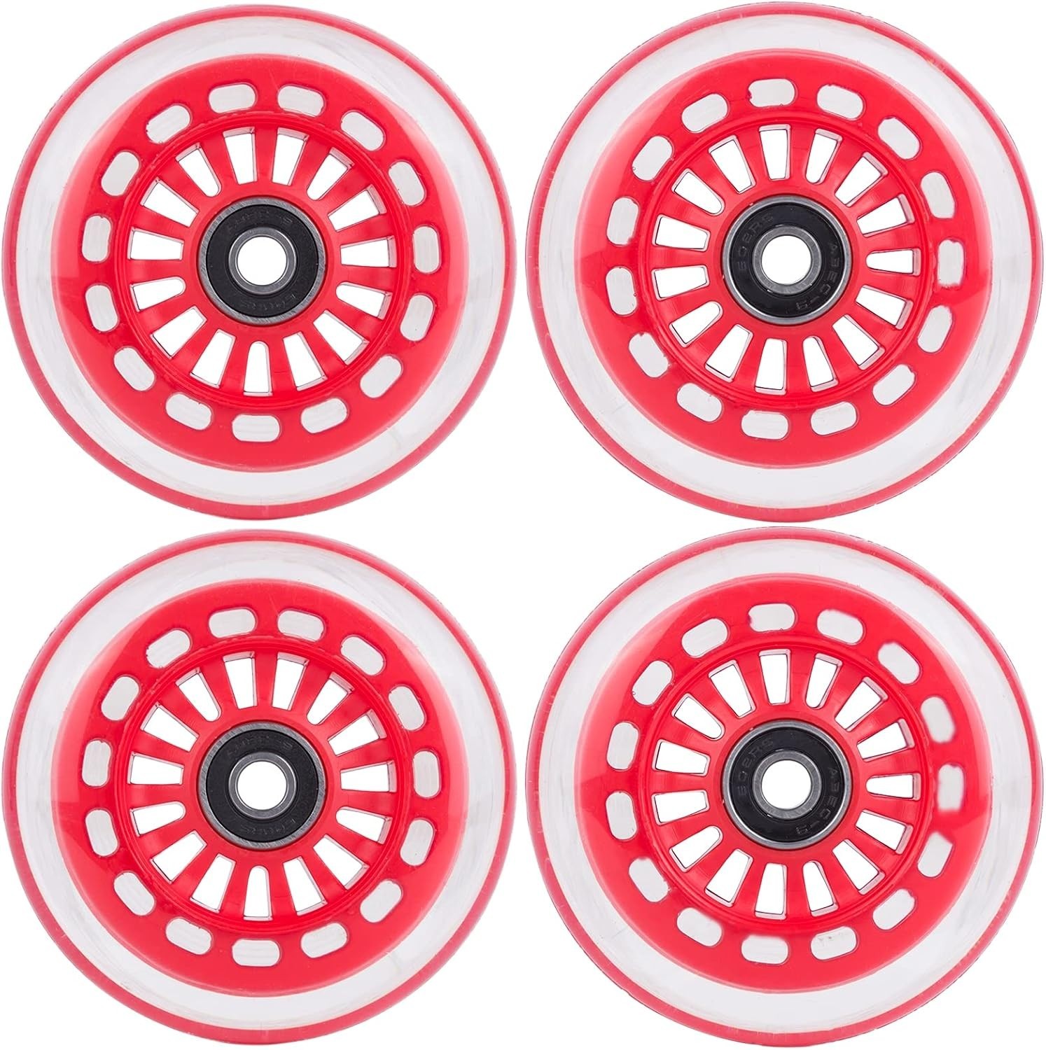 Kid-Friendly Polyurethane Replacement Wheels for All Twist Wiggle Cars – 4 Pack