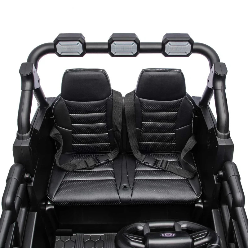 24V 4WD KIDS GIRLS RIDE ON ELECTRIC UTV CAR 480W 4X POWERFUL MOTORS,2 SEATER+ RC