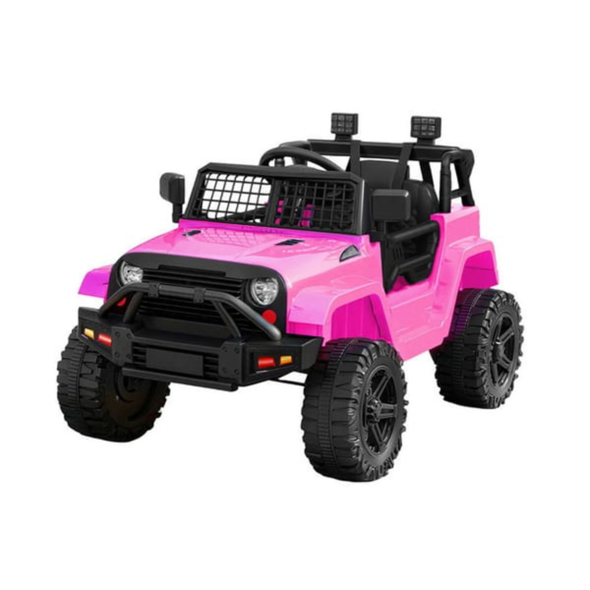 Kids Electric Ride On Jeep Car 12V Pink Rigo Toy Vehicle w/ Remote