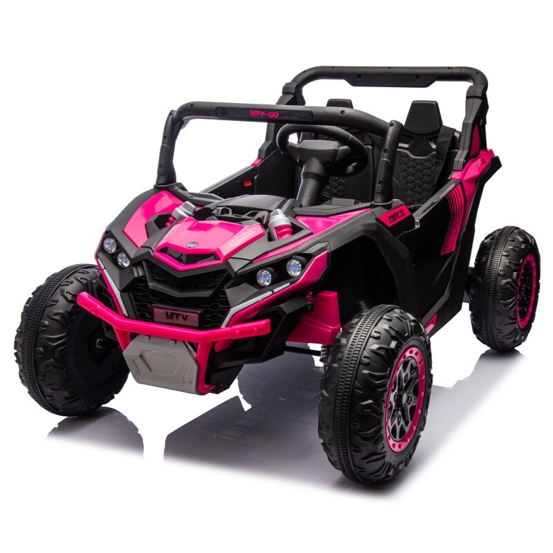 24V Kids Ride On UVT Car 4-Wheels Electric Car Toys Off-Road W/Remote for Kid 3+