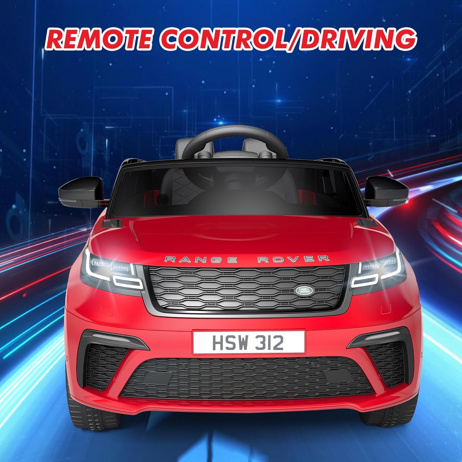 12V Ride on Car Kids Electric Vehicle Toys with Remote Control for Kids 3-8