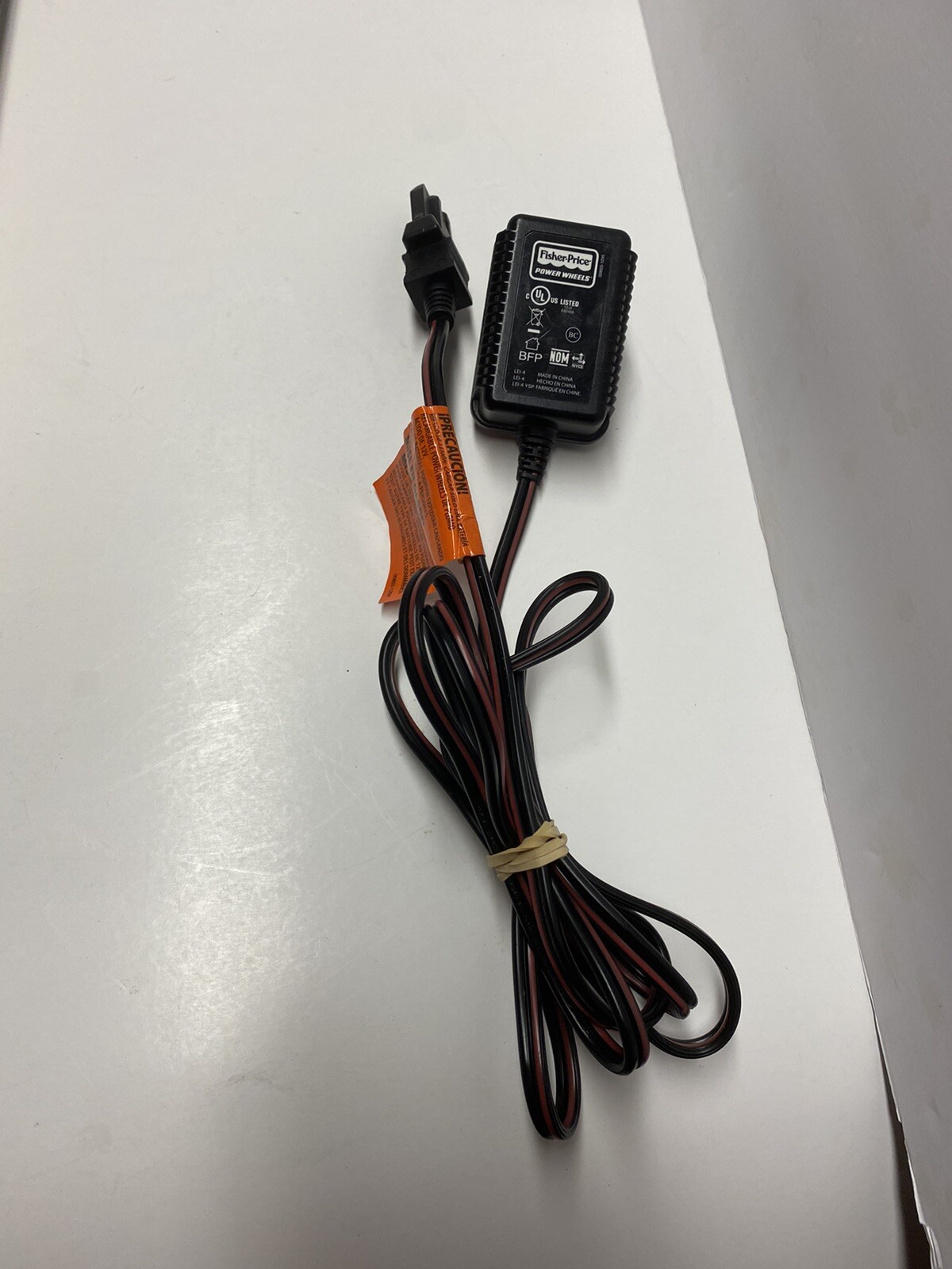 Fisher Price Power Wheels 00801-1778 12V Battery Charger Authentic Original OEM