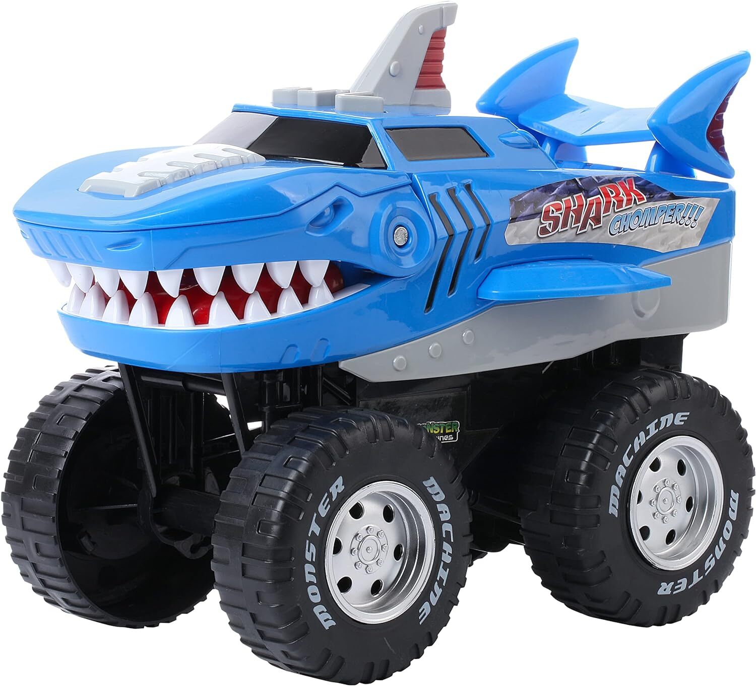 Shark Monster Truck – Oversize Motorized Wheel