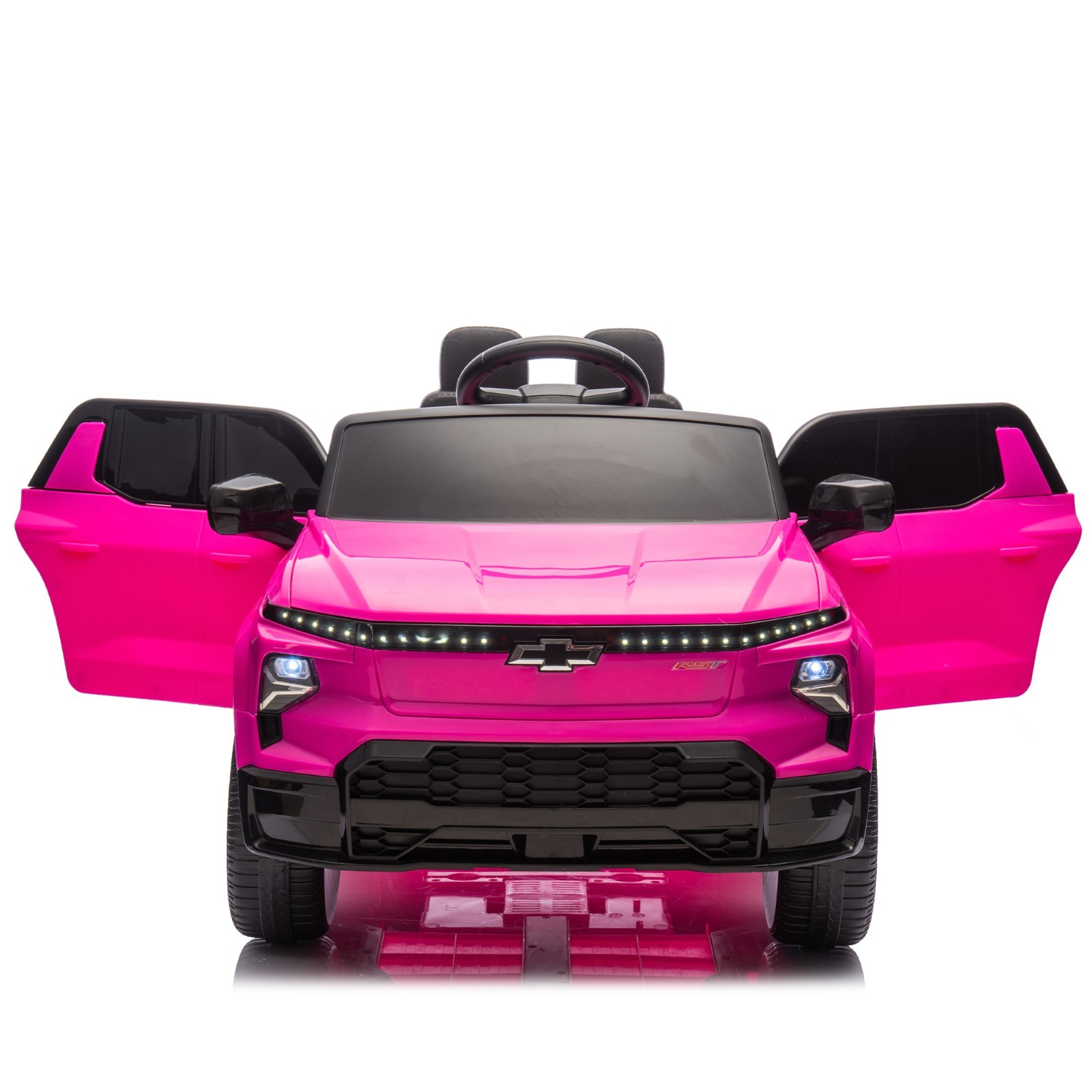 12V Kids Ride on Car 6-Wheel Electric Truck Toy with Remote Control for Kids 3-5