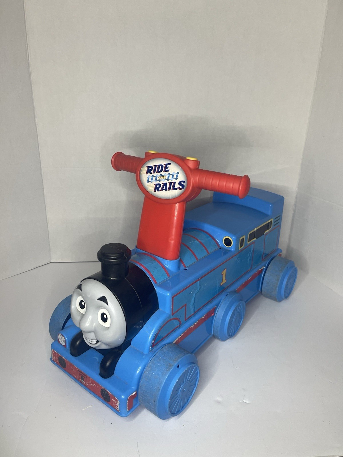 RARE Jakks Pacific Thomas The Train Tank Engine Activity Ride On Push N’ Scoot