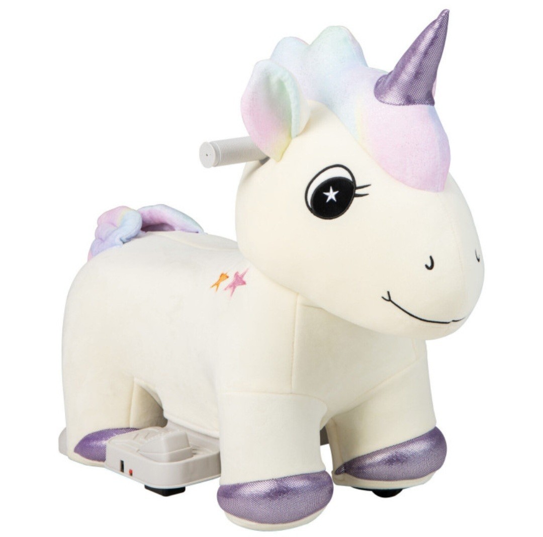 Ride on Toys, 6V Electric Battery Powered Electric Ride on Unicorn with Musi…