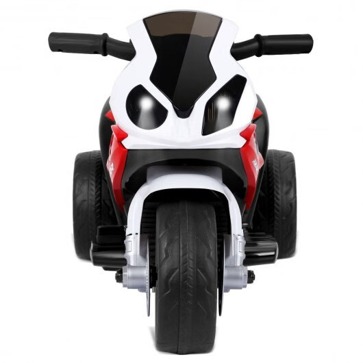 6V Kids 3 Wheels Riding BMW Licensed Electric Motorcycle-Red – Color: Red