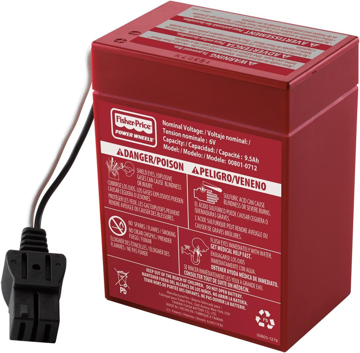 6-Volt Rechargeable Battery