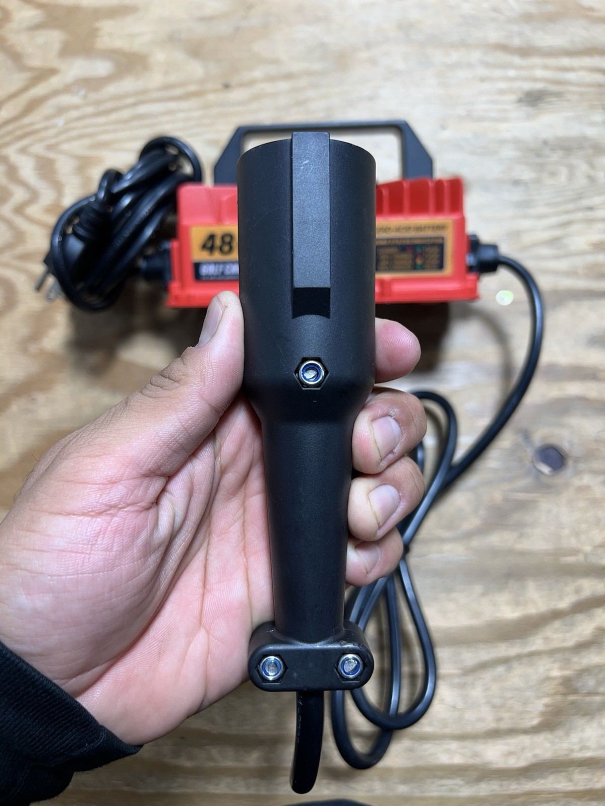 48 Volt Golf Cart Battery Charger, 15 AMP 48V Smart Golf Cart Charger NoBox