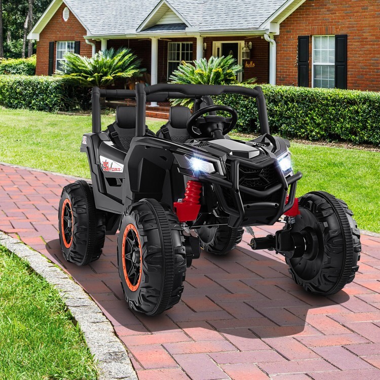 2-Seater Kids Ride On Electric UTV Toy Car 24V Gift Kids w/ 2.4G Remote Control