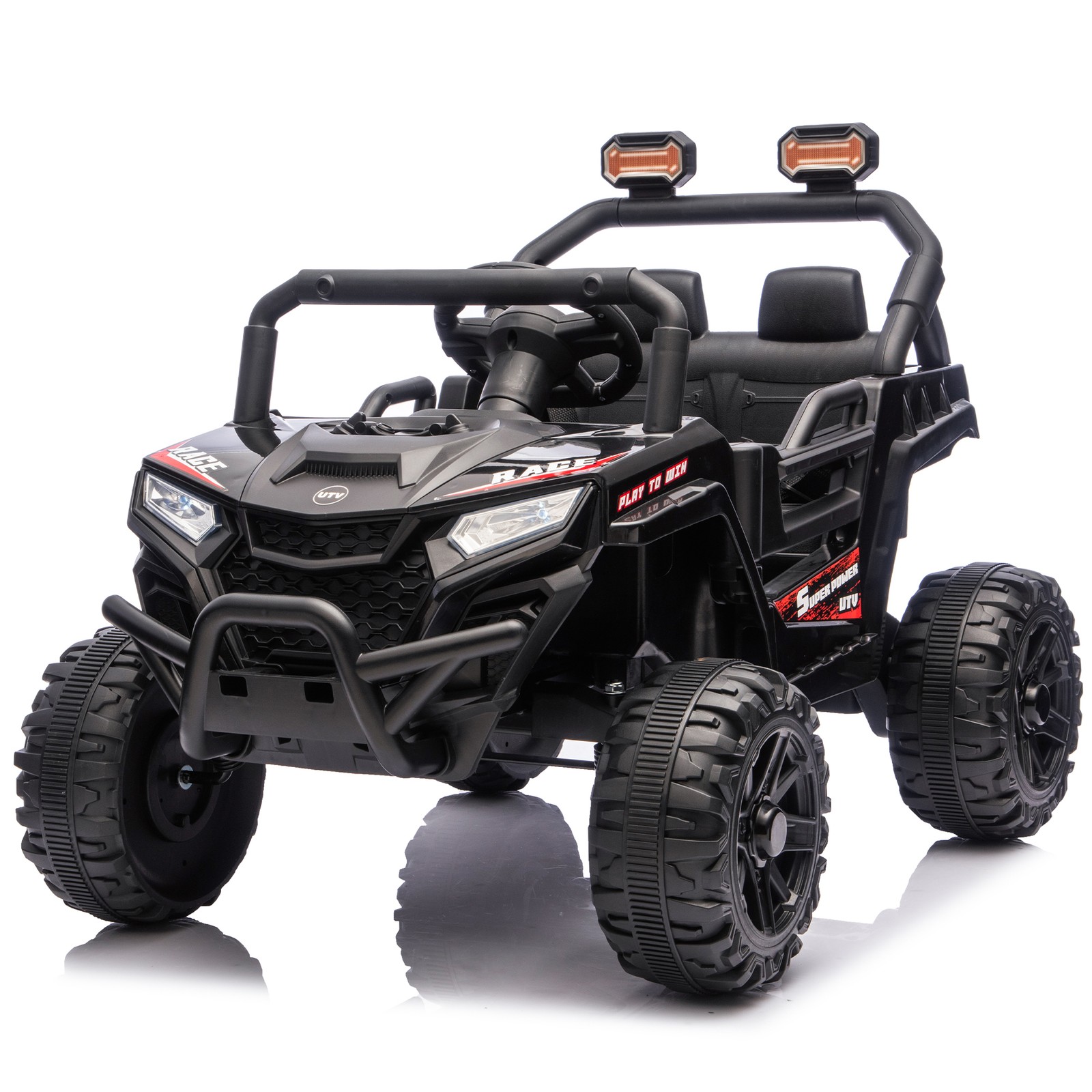 12V Kids Ride On UTV Electric Off-Road Vehicle Toy w/Remote Control for Aged 3-5