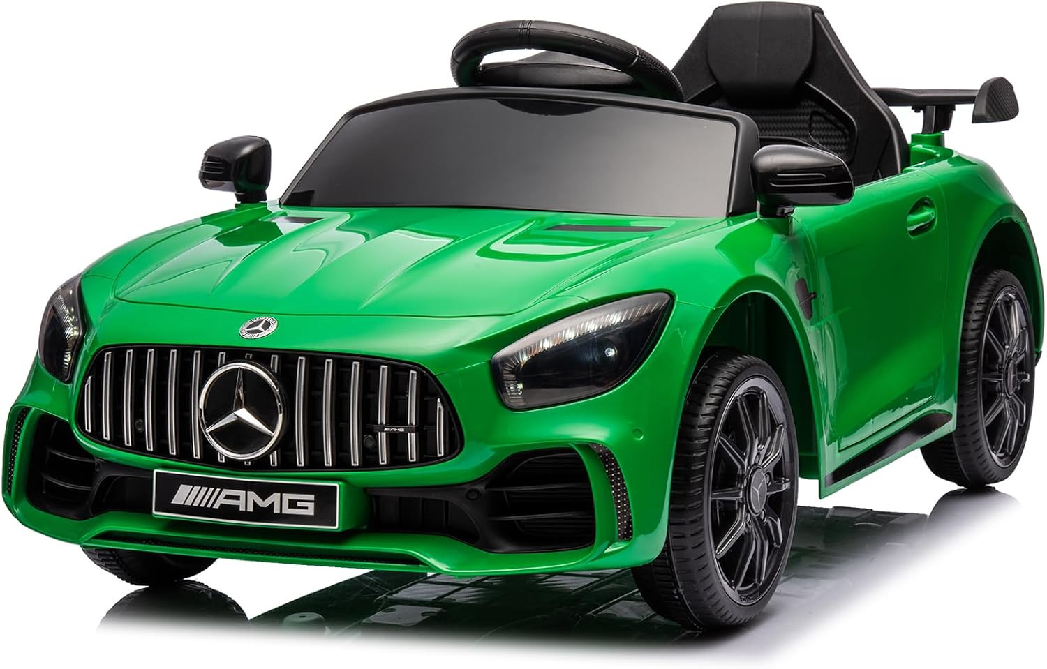 12V Ride on Car, Licensed Mercedes Benz AMG GTR Battery Powered Electric Vehicle
