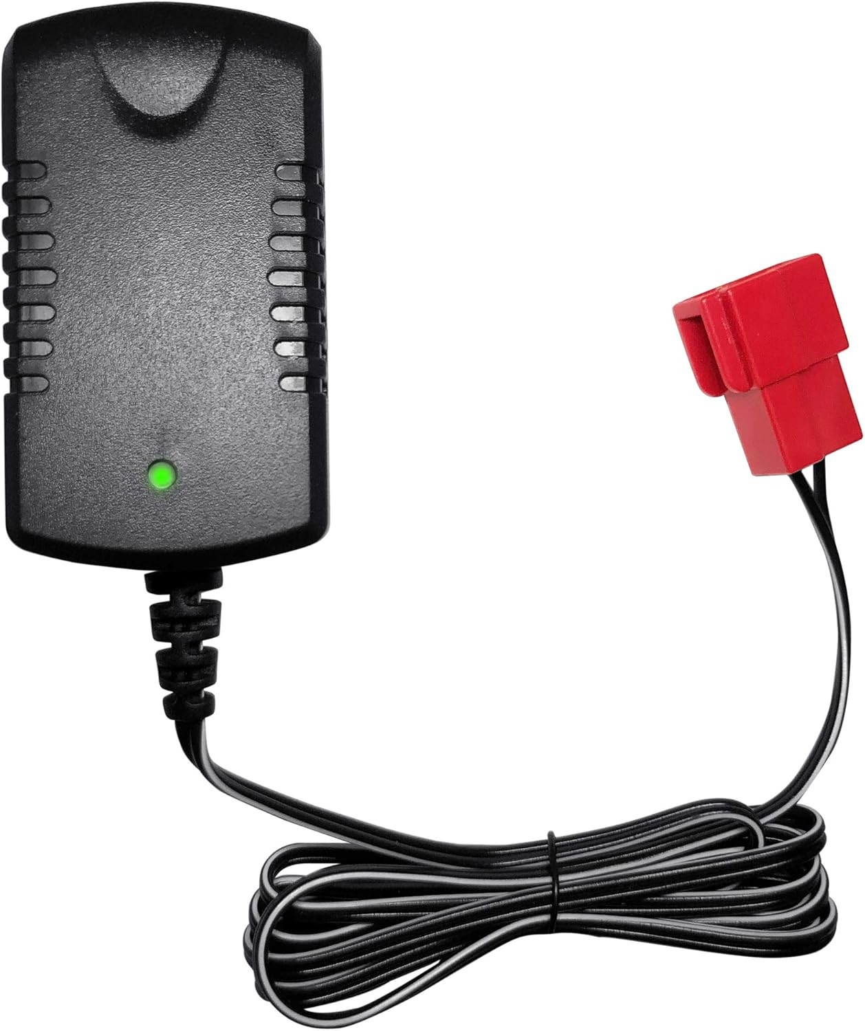 6V Kids Ride On Car Charger for 6 Volt Battery, 7v800ma BMX red