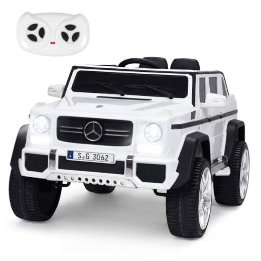 Ride on Car, Licensed Mercedes-Benz Maybach, 12V Battery Powered Vehicle White