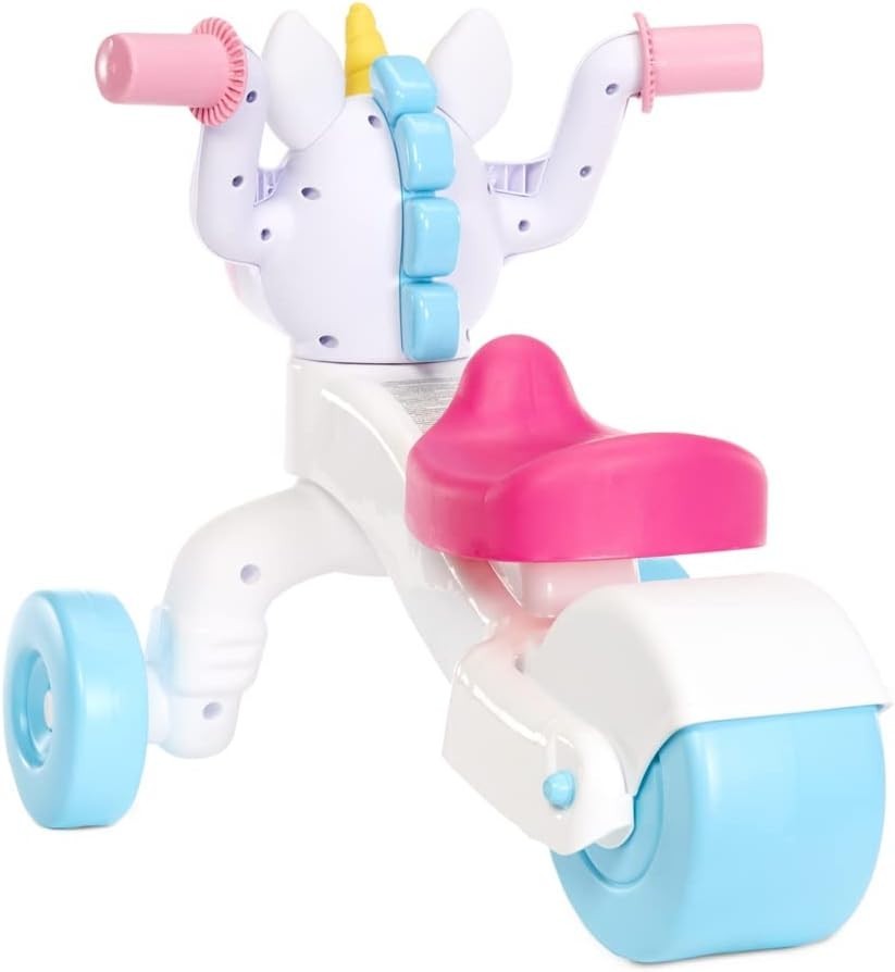 Large Unicorn Ride-On Scoot for 1-3 Olds – Safe Indoor & Outdoor Fun!