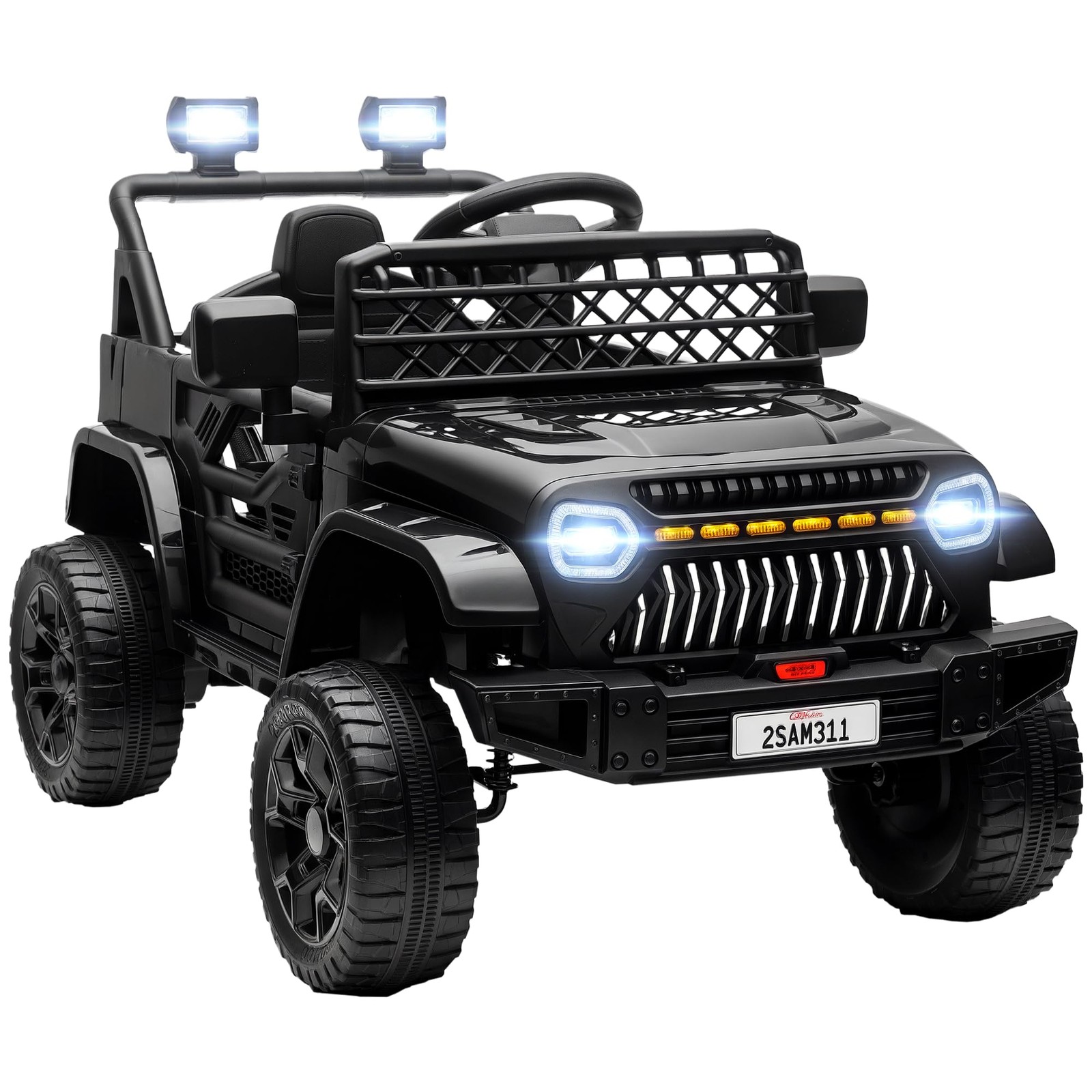 12V Camión Montable Electrico Para Niños De 3 4 5 6 Años Juguetes Carros Montar