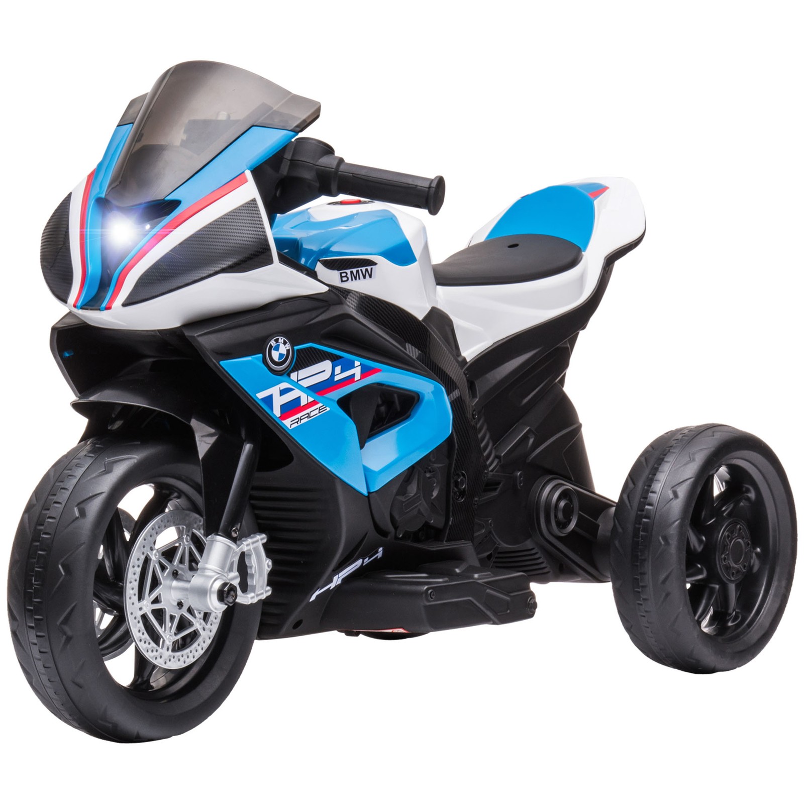 Off-Road Kids Motorcycle Ride-on Toy for Toddlers & Ages 1.5 to 5, Electric Blue